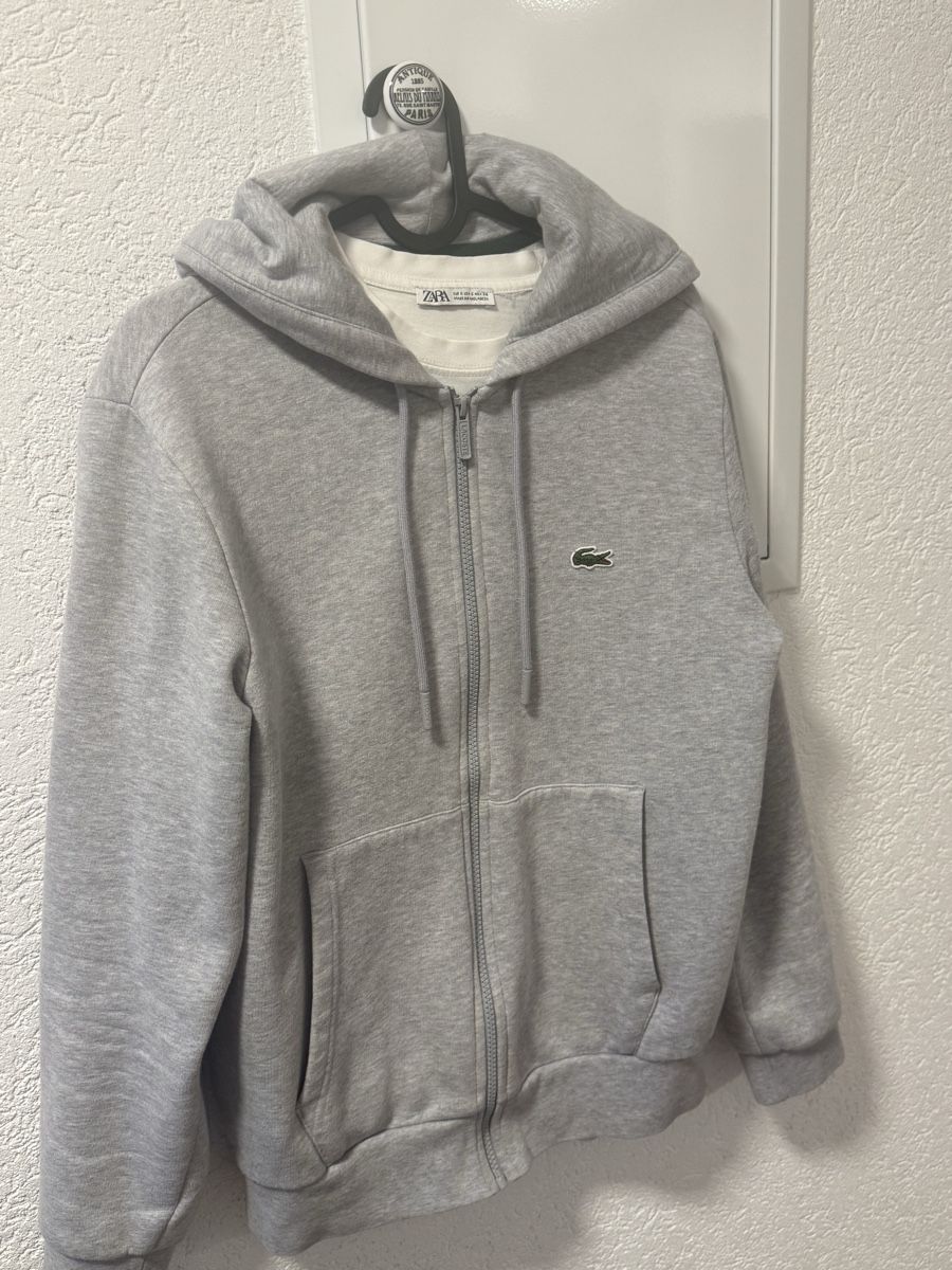 Lacoste Giacche: Lacoste Herren Sweatjacke Grau – Usato da Rheinfelden venduto da ivo_sk59
