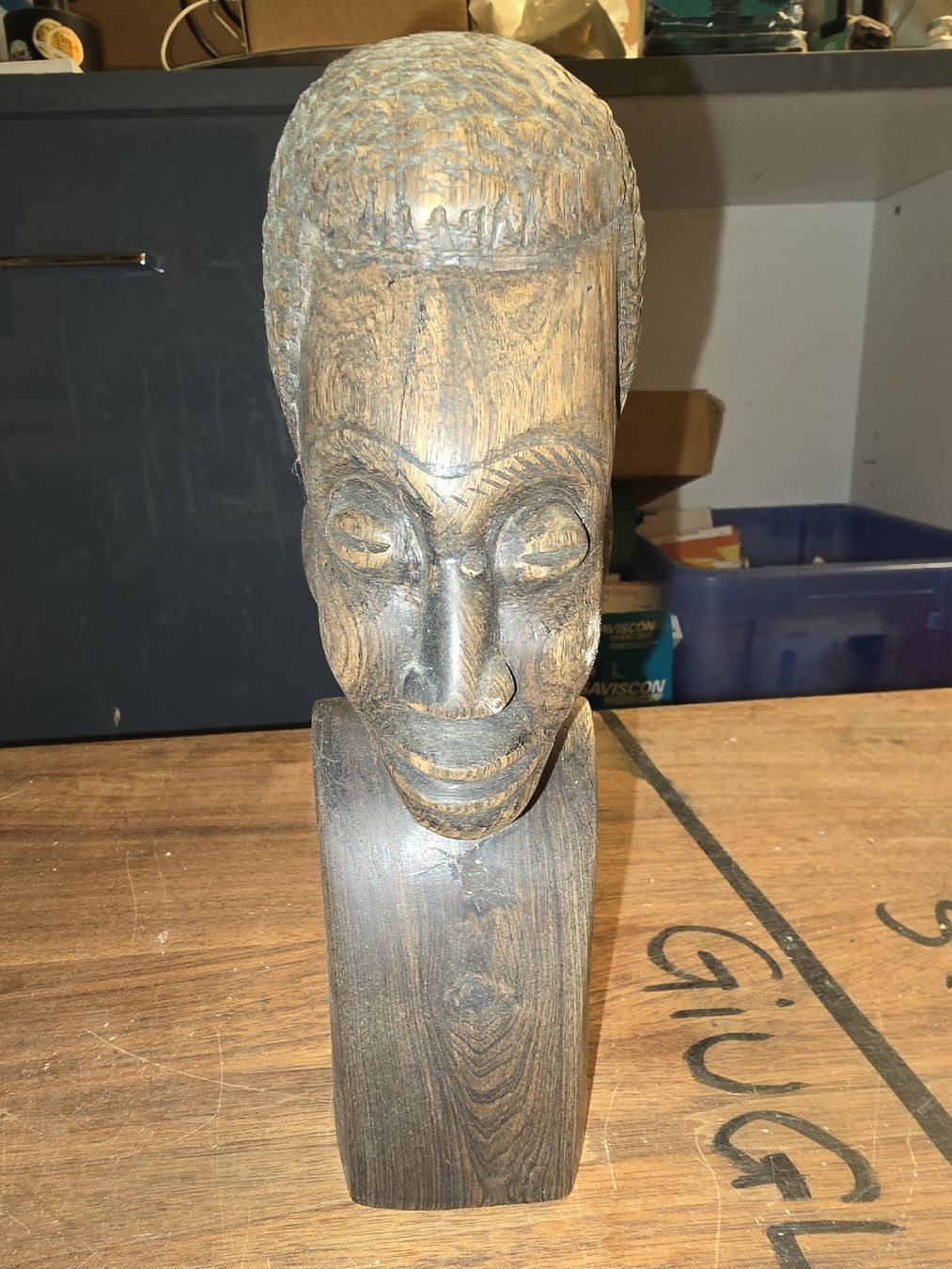 Skulpturen & Statuen: Afrikanische Holzskulptur, ca. 21 cm, Kunstobjekt (Q) – Gebraucht aus Rorschach von TimelessTrading 2