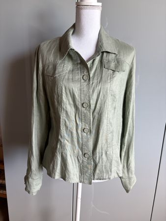 Jacket aus 100% Leinen Grösse 40