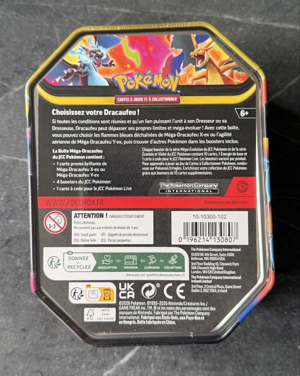 Pokémon Cartes à collectionner: Pokébox FR Méga-Dracaufeu X-Y – Neuf avec emballage d'origine à Genève par den_2mrh 5