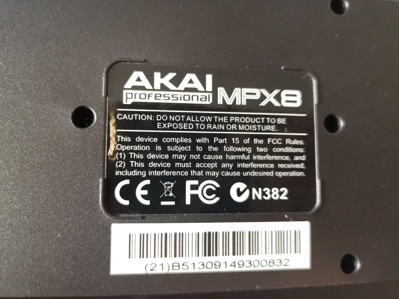 Akai Instruments de musique: Akai Mpx8 Sample Player&Midi Controler – Neuf (Voir description) à Rohrbachgraben par noisenomad 2