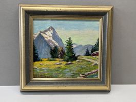 Grosse Scheidegg mit Eiger von F.J. Erismann     (ID S259)