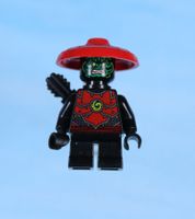 Lego Minifigur Ninjago Stone Army Scout, Green Face