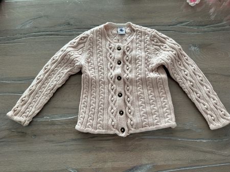 Petit Bateau Strickjacke 95cm Grösse 3 Jahre rosa 🎀🍭
