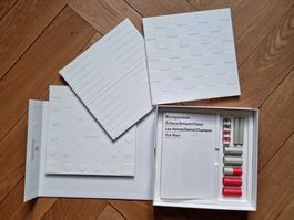 Backgammon, Schach, Dame, Yut Nori in einer Box zu verkaufen