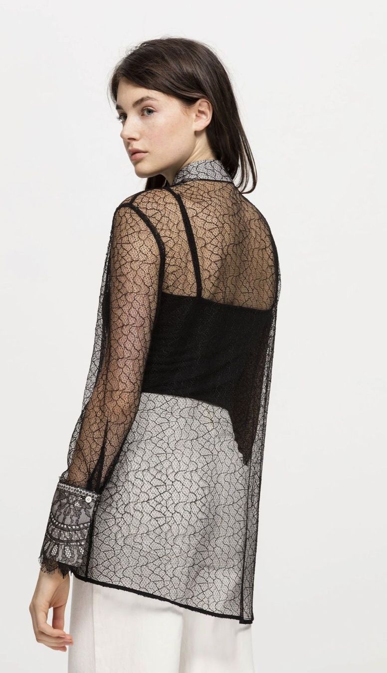 Luisa Cerano Camicette: Neu! Spitzenbluse Luisa Cerano, 410 chf – Nuovo e nell'imballaggio originale da Zürich venduto da ZuriShrek 4