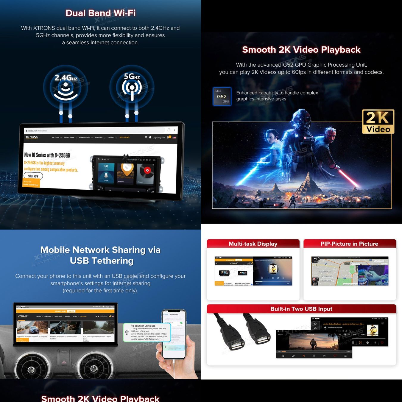 Navigatori: Audi A1 Android Blidschirm Carplay DAB+ Autoradio – Nuovo e nell'imballaggio originale da Chiasso venduto da online.shop 6