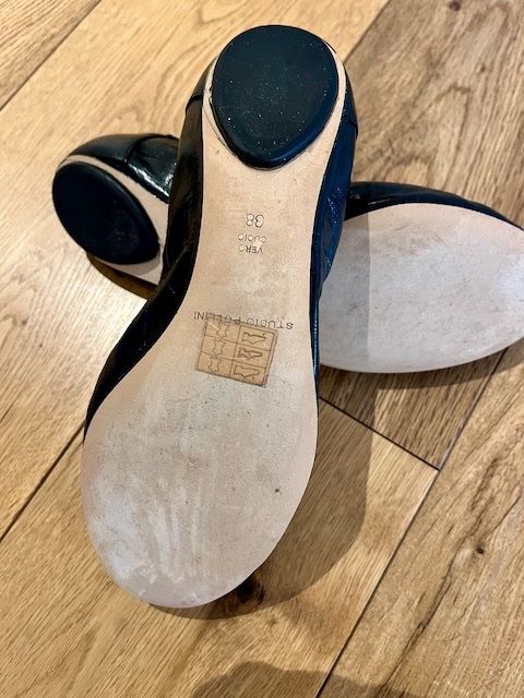 Scarpe da donna: Studio Pollini Ballerinas (schwarz, EU38) – Nuovo (secondo la descrizione) da Jona venduto da dogcow993 2