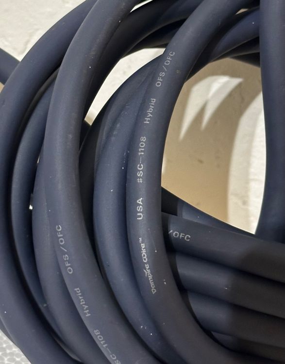 Vampire Wire SC-1108 Silber/Kupfer LS Kabel NP 30.-/Meter | Acheter sur ...