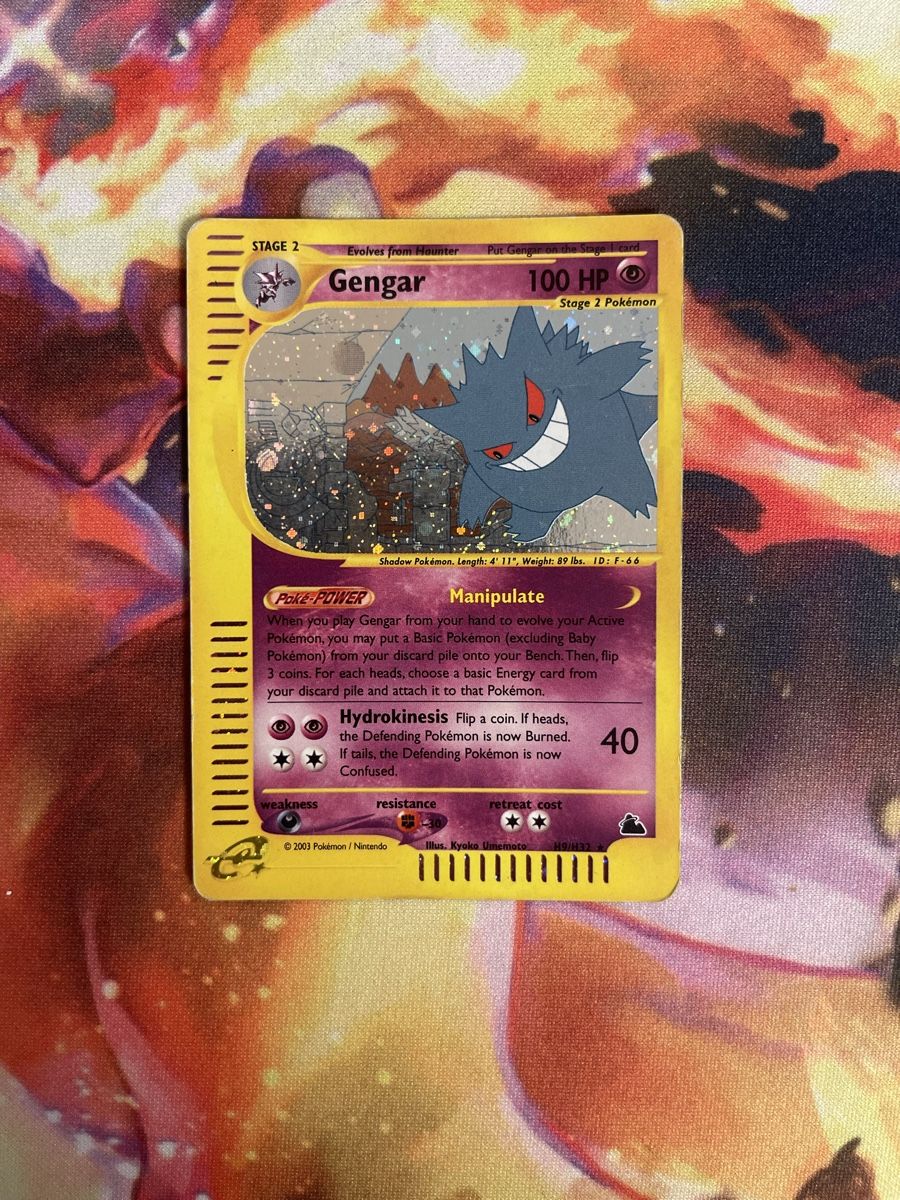 Pokémon Carte collezionabili: Pokémon Gengar Skyridge Holo 2 – Usato da Breitenbach venduto da KithusPokeKingdom