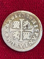 (33) ½ Real 1738, Philipp V (ceca Madrid)
