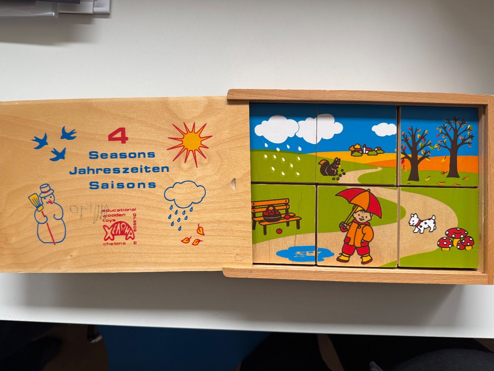 Puzzle: Jahreszeiten Holzpuzzle – Usato da Meilen venduto da oli_yp7q