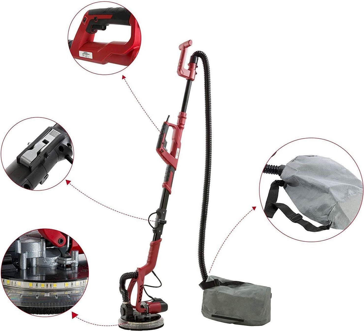 Alle Maschinen: Langhalsschleifer 750W mit Absaugung+LED – Neu und originalverpackt aus Bottighofen von zaap 2