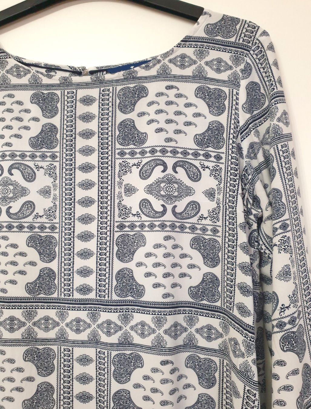 Tom Tailor Camicette: Tom Tailor Damen Bluse Grösse 36 - navy weiss – Usato da Oetwil an der Limmat venduto da dhantal 2
