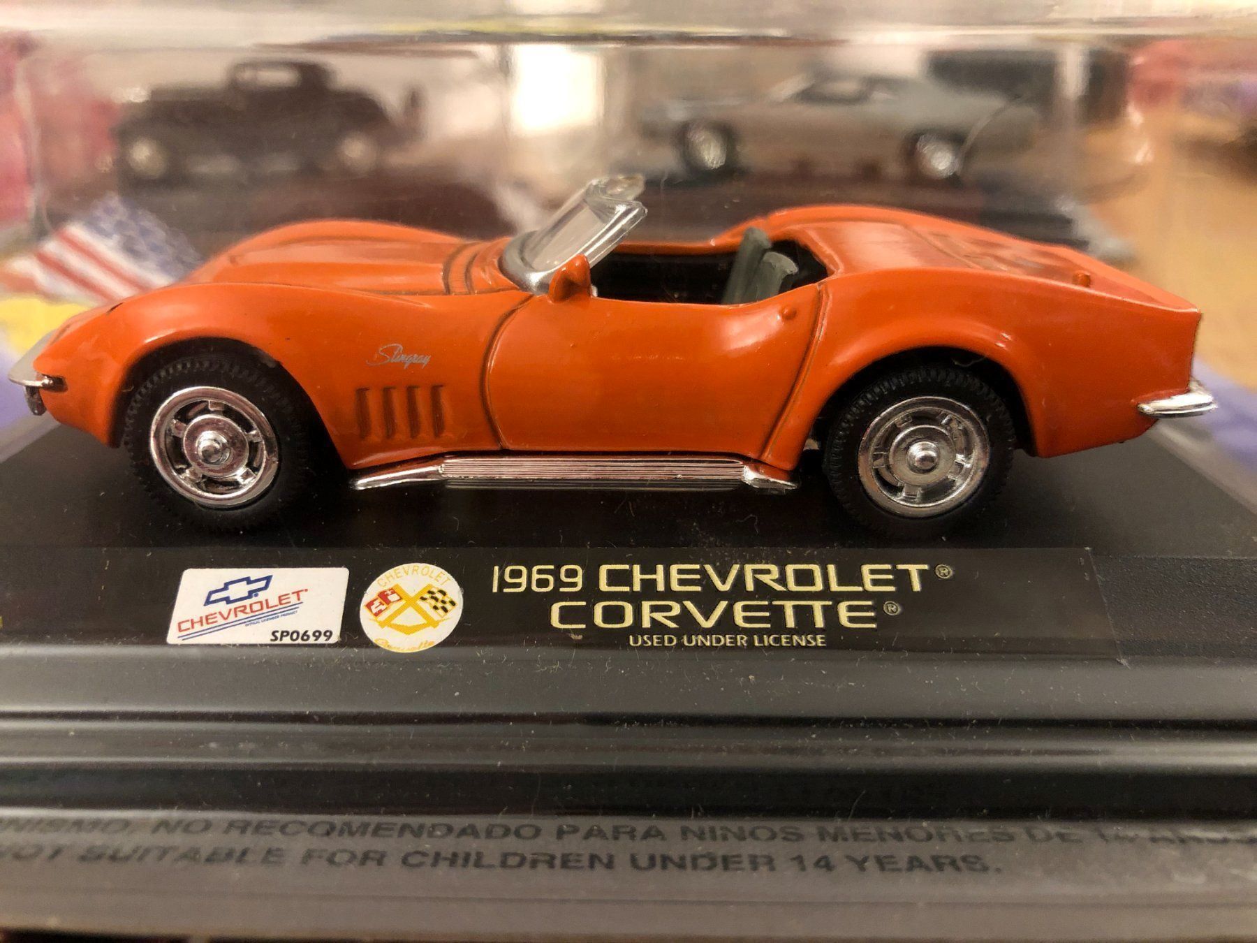 Chevrolet Modellautos: 1969 Chevrolet Corvette 1/43 – Neu und originalverpackt aus Meilen von rdv_n7s9