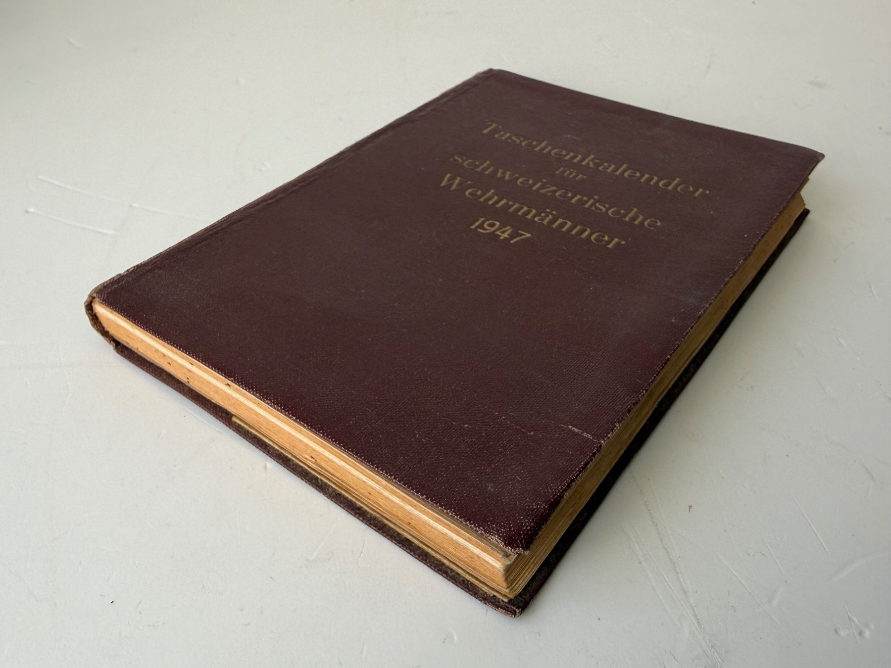 Livres: Schweizer Armeetaschenkalender 1947 – D'occasion à Zwingen par moje1 1