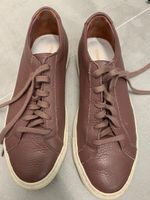 Basquettes en cuir brun de Common Projects (T36)