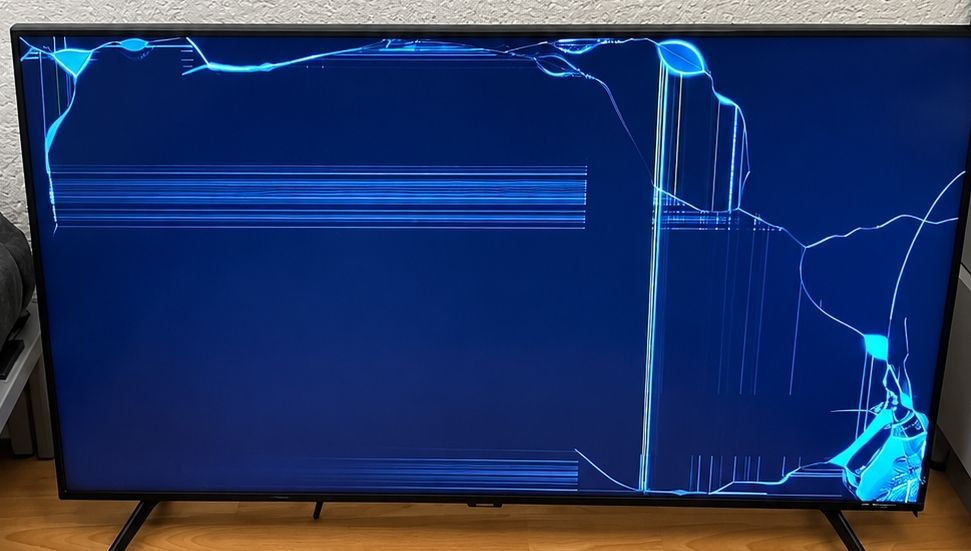 Televisori: Flat screen television damaged display defective – Difettoso da Lausanne venduto da b_r_6z5f