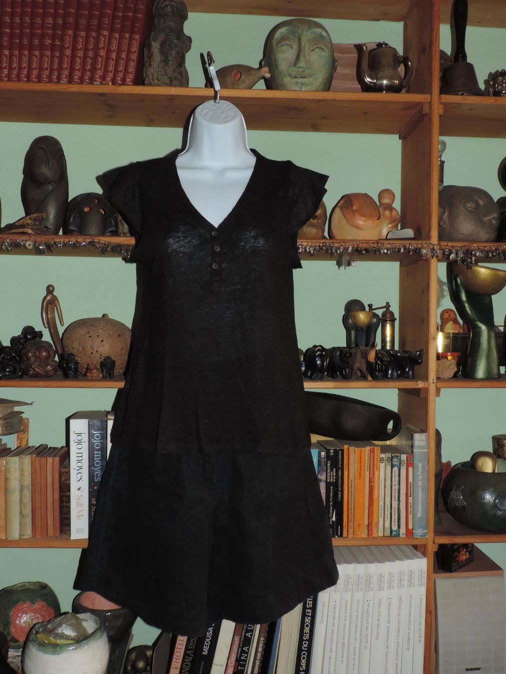Lotti di vestiti: ensemble lin noir – Usato da Genève venduto da Axelle333 4