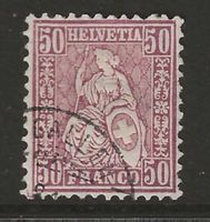 1881 : Sitzende Helvetia Nr. 51: KP 800.--