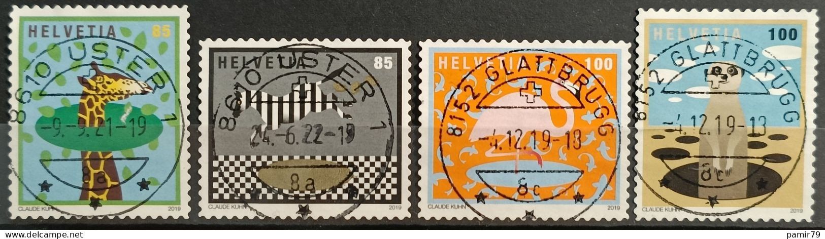 Alle Briefmarken: 2019 Tierisch um die Welt Top Stempel – Gebraucht aus Dübendorf von goeggi79
