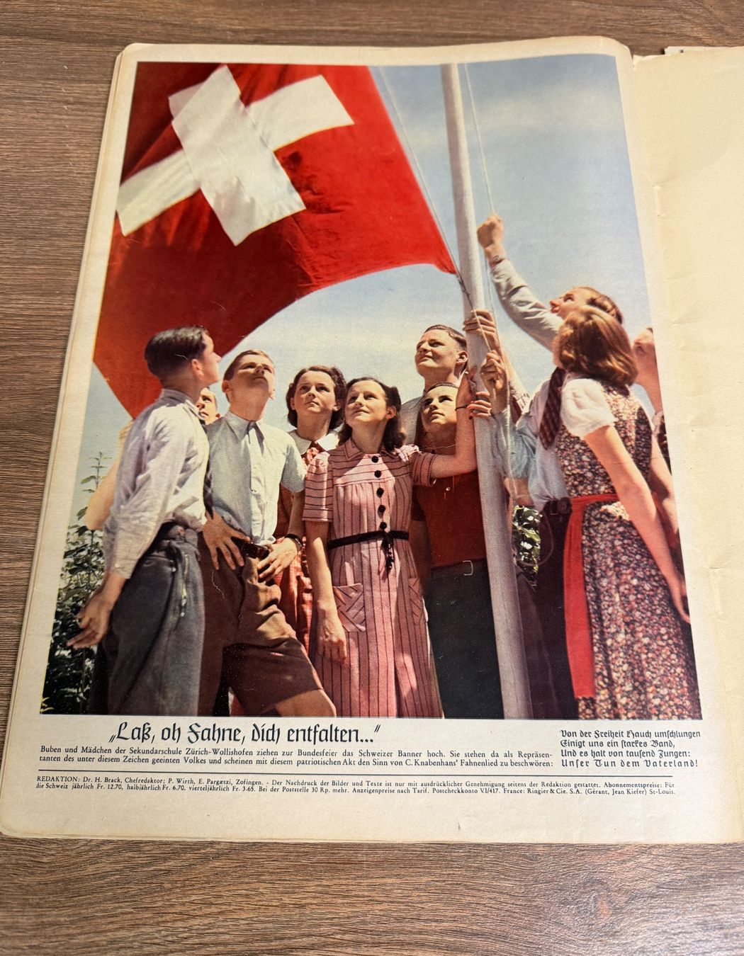 Riviste & Magazine: Schweizer Illustrierte Zeitung, Sondernummer, 1939 – Usato da Nussbaumen AG venduto da olitech5415 9