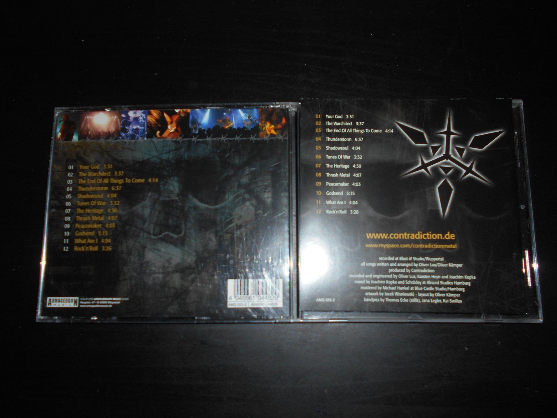 CDs: Contradiction – The Warchitect / 2006 – D'occasion à Aarberg par witchhunter01 1