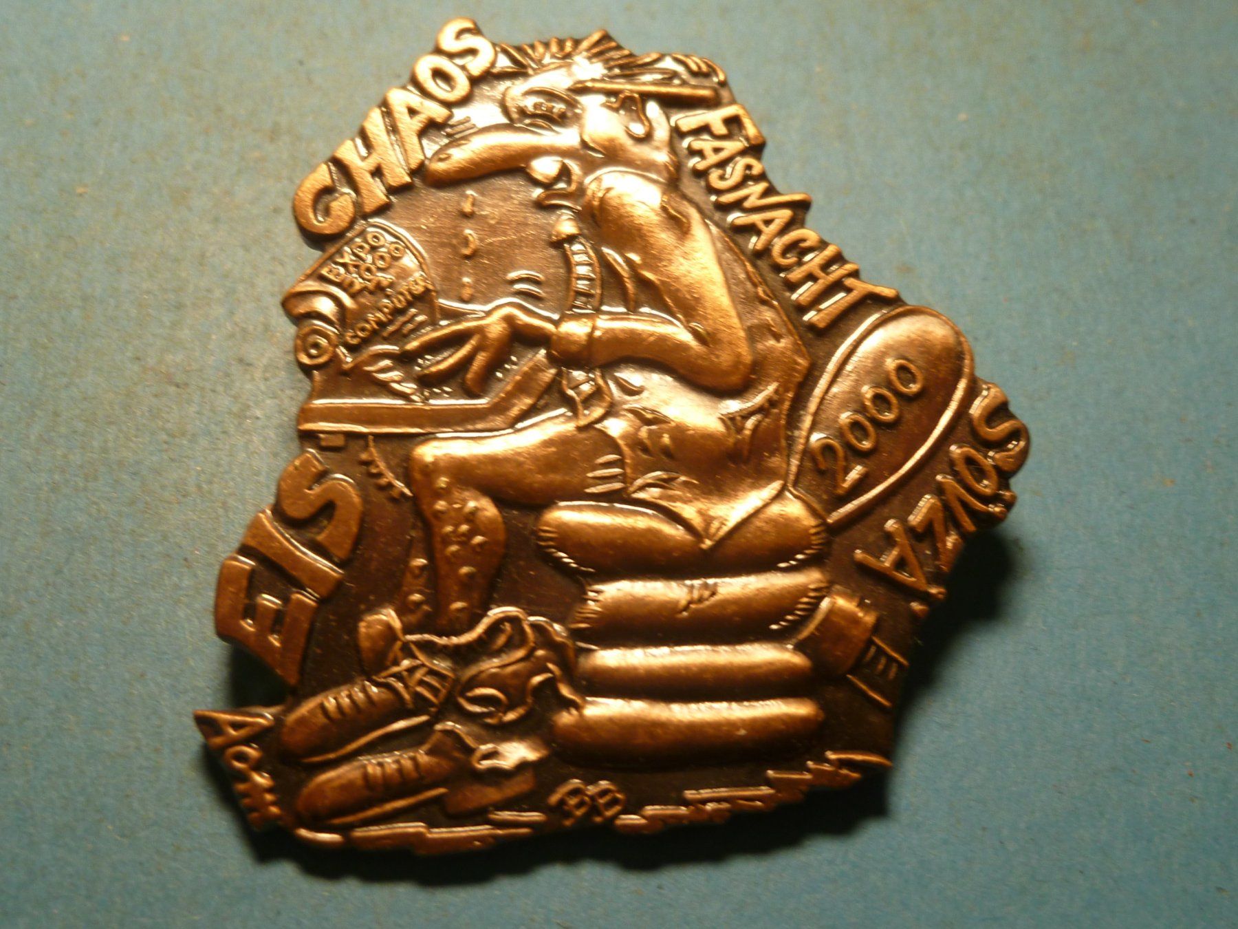 Plaketten & Abzeichen: SELZACH 2000 BRONZE – Gebraucht aus Ried (Muotathal) von Mandarin02
