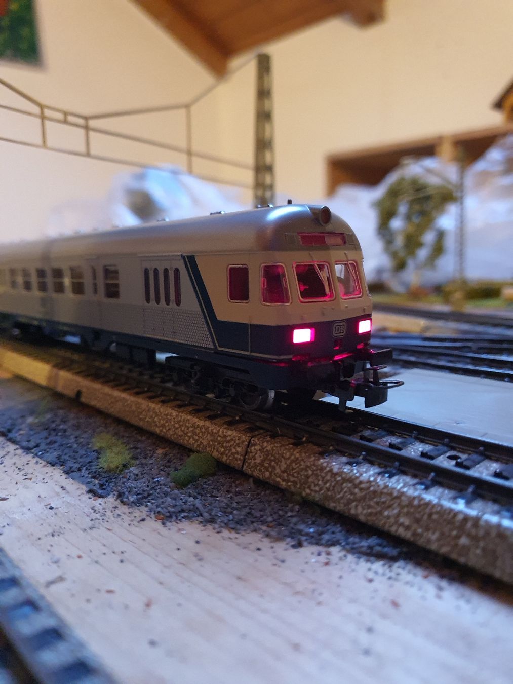 Märklin Modellini di ferrovie: Voiture Pilote DB Silberling – Usato da Lavey-Village venduto da Lofoten93 4