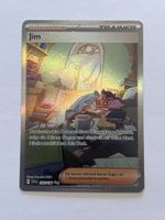 Pokemon Karte Trainer Jim Karmesin und Purpur