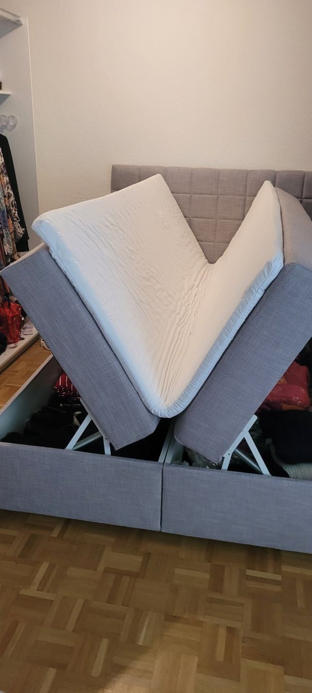 Letti: Lit boxspring 140 cm avec rangement – Usato da Tafers venduto da lat_j9bw