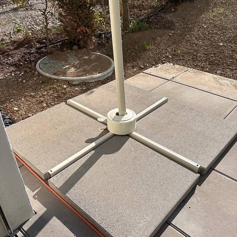 Ombrelloni: Aldi Belavi Ampelschirm mit Platten – Nuovo (secondo la descrizione) da Hedingen venduto da Clearfield 1