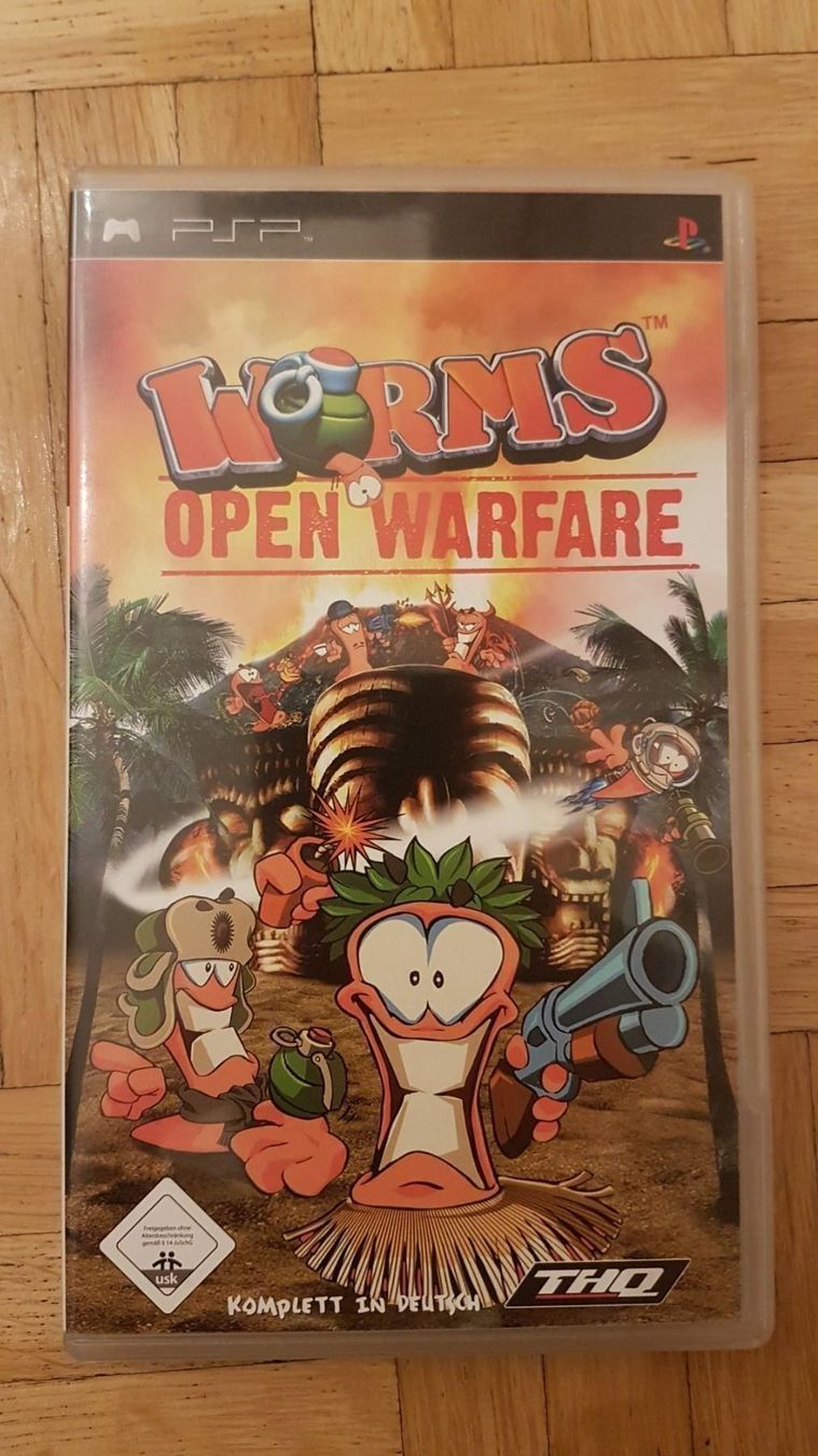 Sony Spiele: Worms Open Warfare PSP – Gebraucht aus Zürich von Mr.Heli