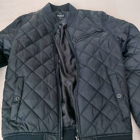 Steppjacke schwarz