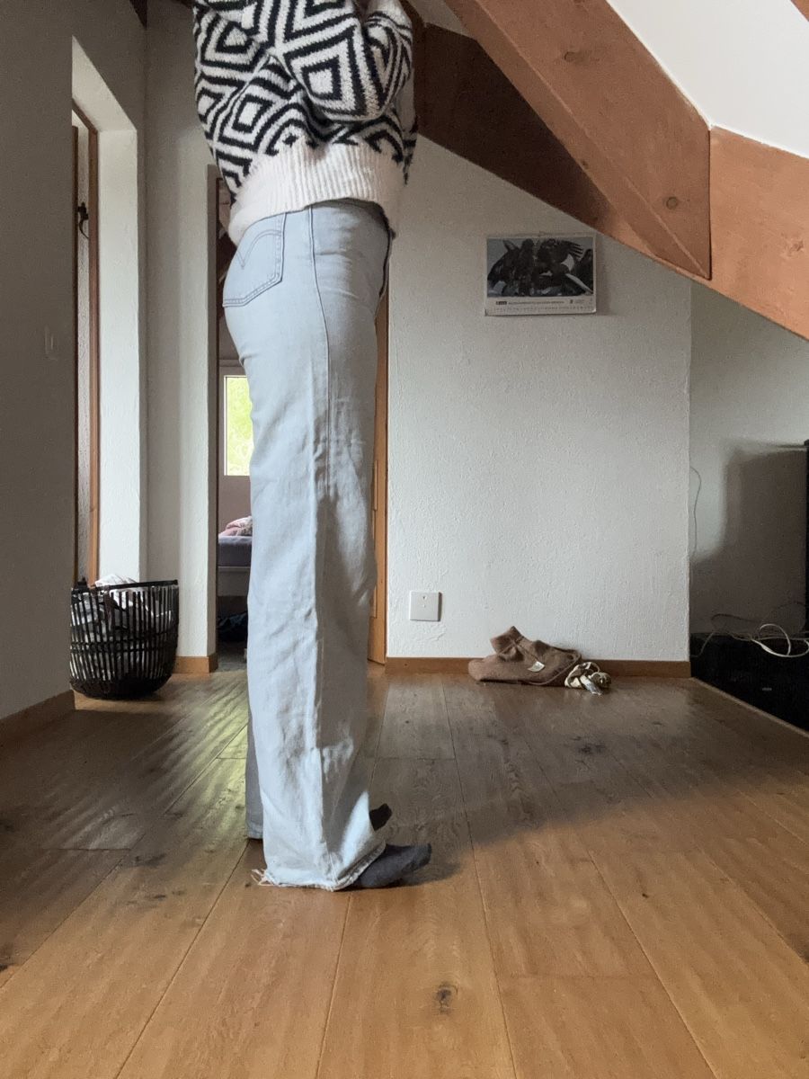 Levi's Jeans: Levi's High Loose Jeans, Gr. 26x33, hellblau – Usato da Hedingen venduto da lil_g25v 3