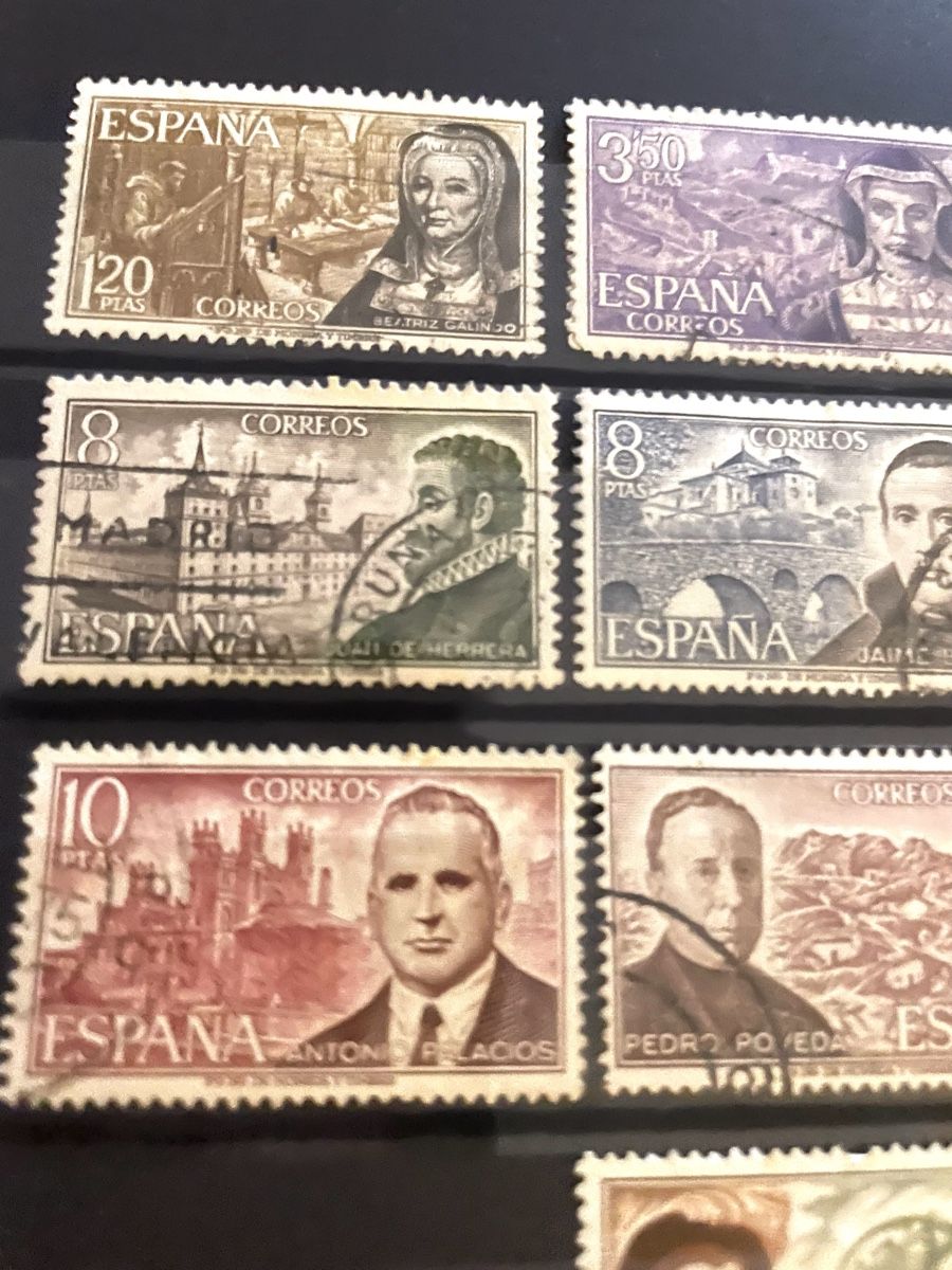 Alle Briefmarken: Briefmarken Set Spanien, 10 verschiedene, gebraucht – Gebraucht aus Buchs AG von fpatricia 2