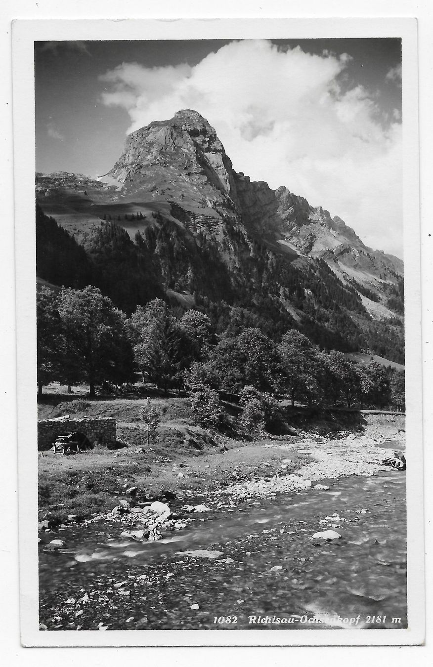 Cartoline postali: Richisau -Ochsenkopf – Usato da Hefenhofen venduto da Richsalz