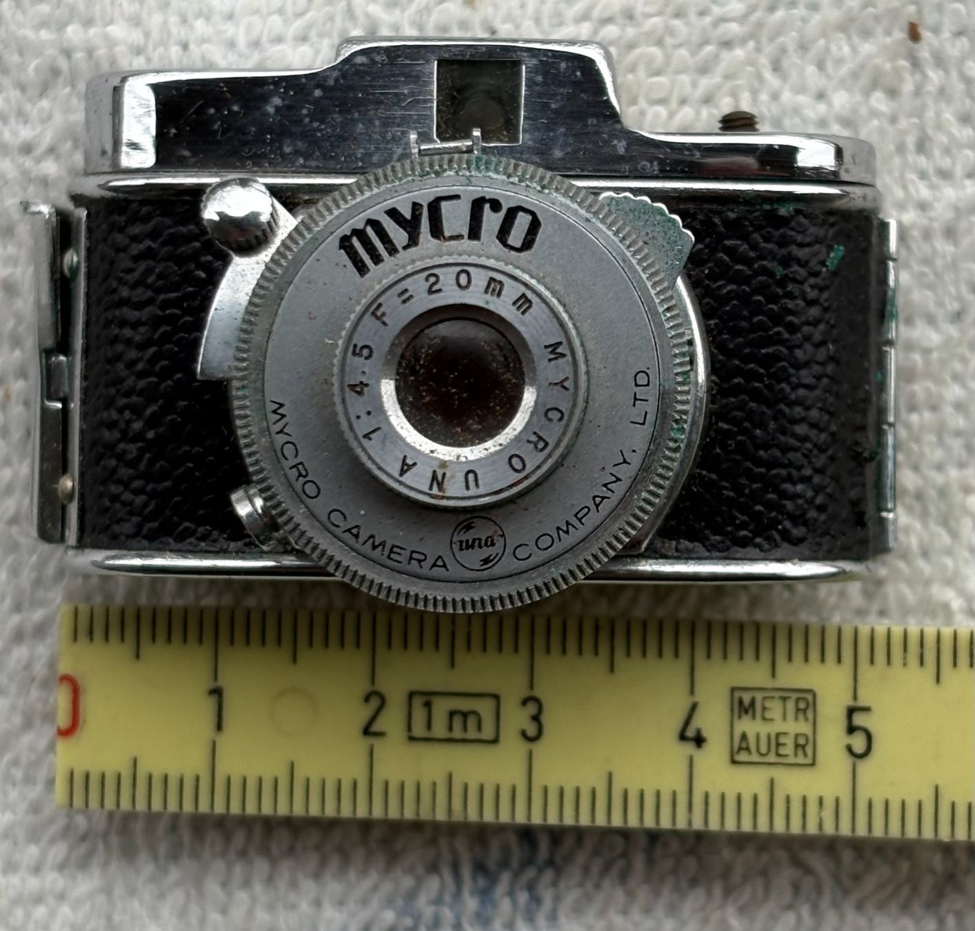 Fotocamera: VINTAGE MYCRO CAMERA MIT LEDERTASCHE – Difettoso da Ostermundigen venduto da Heavenmaus75 7