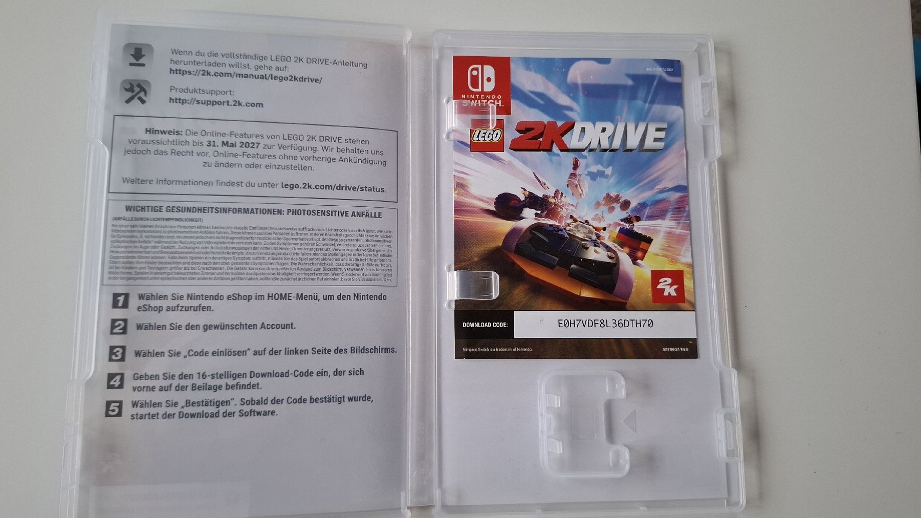 Nintendo Giochi: LEGO 2K DRIVE – Usato da Schwarzenbach SG venduto da Josef_Jakob 1