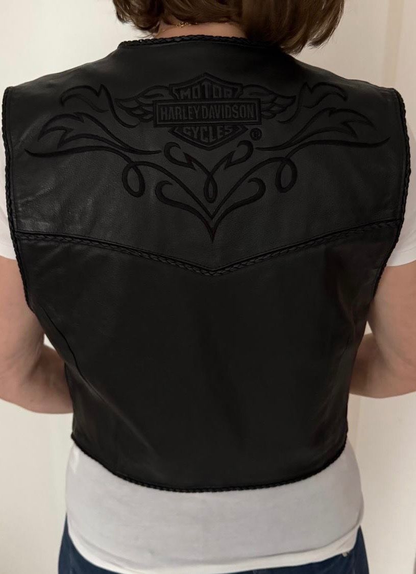 Harley-Davidson Gilet & Giacche senza maniche: Harley Davidson Leder Gilet – Usato da Magden venduto da Jackevaro 3