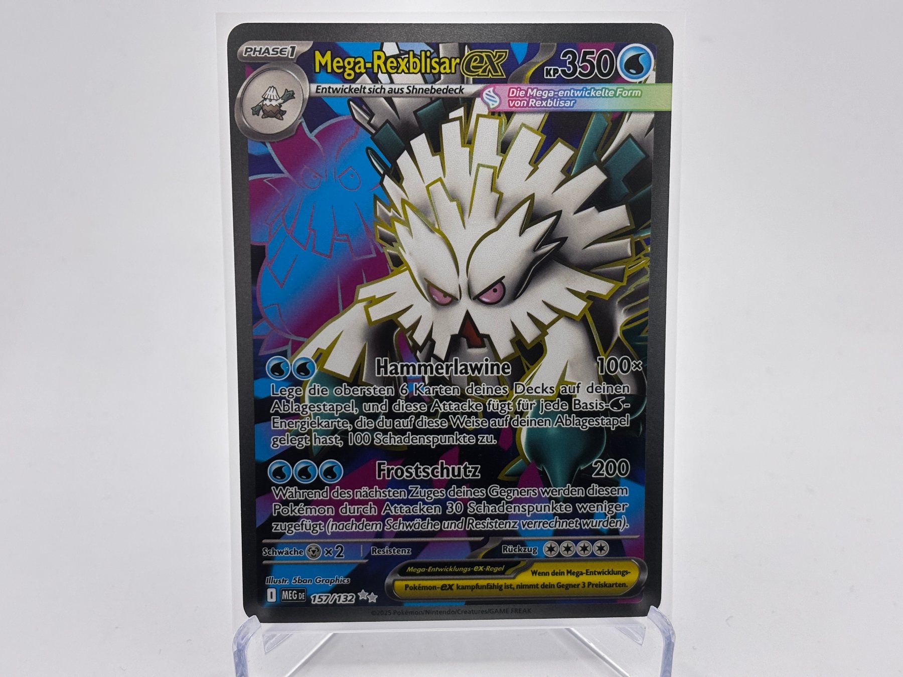 Pokémon Carte collezionabili: Mega-Entwicklung - Mega Rexblisar ex  (MEG 157) - DE – Nuovo (secondo la descrizione) da Allschwil venduto da Bullach