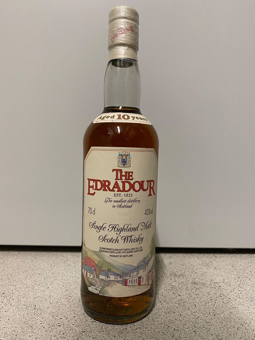 Edradour Bevande alcoliche: Edradour 10yo 1990s – Nuovo e nell'imballaggio originale da Mönchaltorf venduto da Drammer