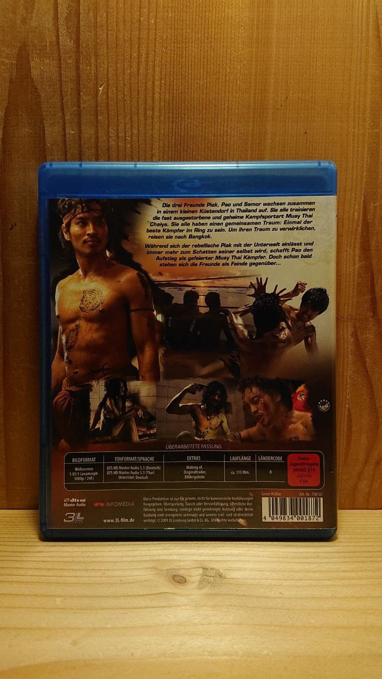 Alle DVDs: MUAY THAI CHAIYA Blu-Ray – Gebraucht aus Wilderswil von Exebub 1