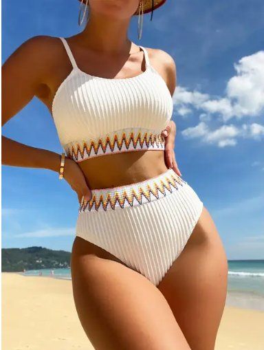 Badekleider & Bikinis: NEUER Bikini weiss - bunt Gr. S - 224233 – Neu (gemäss Beschreibung) aus Küssnacht am Rigi von Pidu5 3