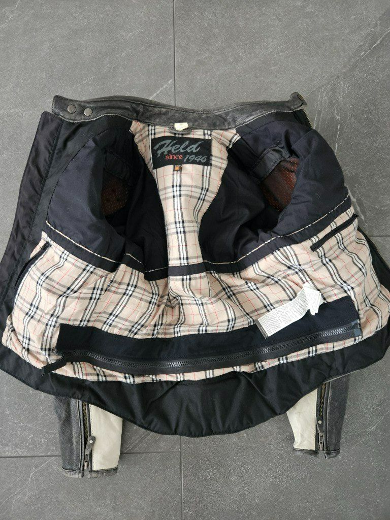 Held Giacche: Held Leder Motorradjacke Grösse 52 – Usato da Rothenburg venduto da mag_y99v 3