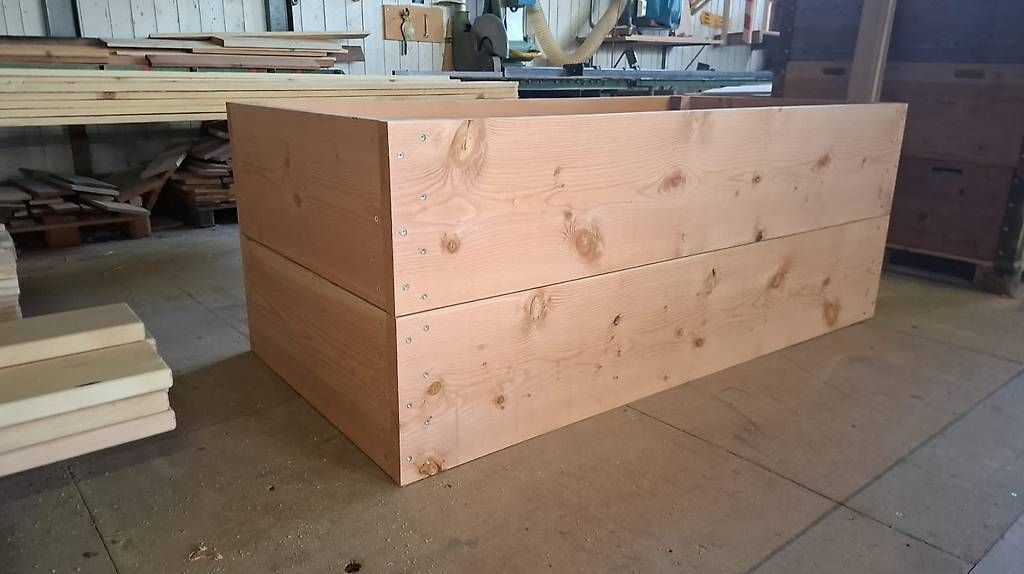 Holzartikel: Hochbeet Douglas, gehobelt – Neu und originalverpackt aus Grünenmatt von Lerchholz 2