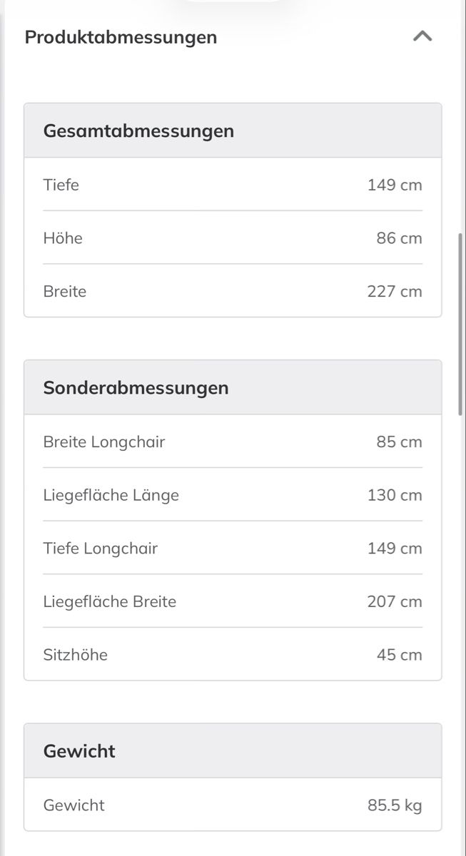 Divani: Ecksofa beige | Schlafsofa | Longchair – Usato da Zürich venduto da Semokay 1
