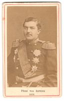 Fotografie Portrait Fürst Milan I. von 