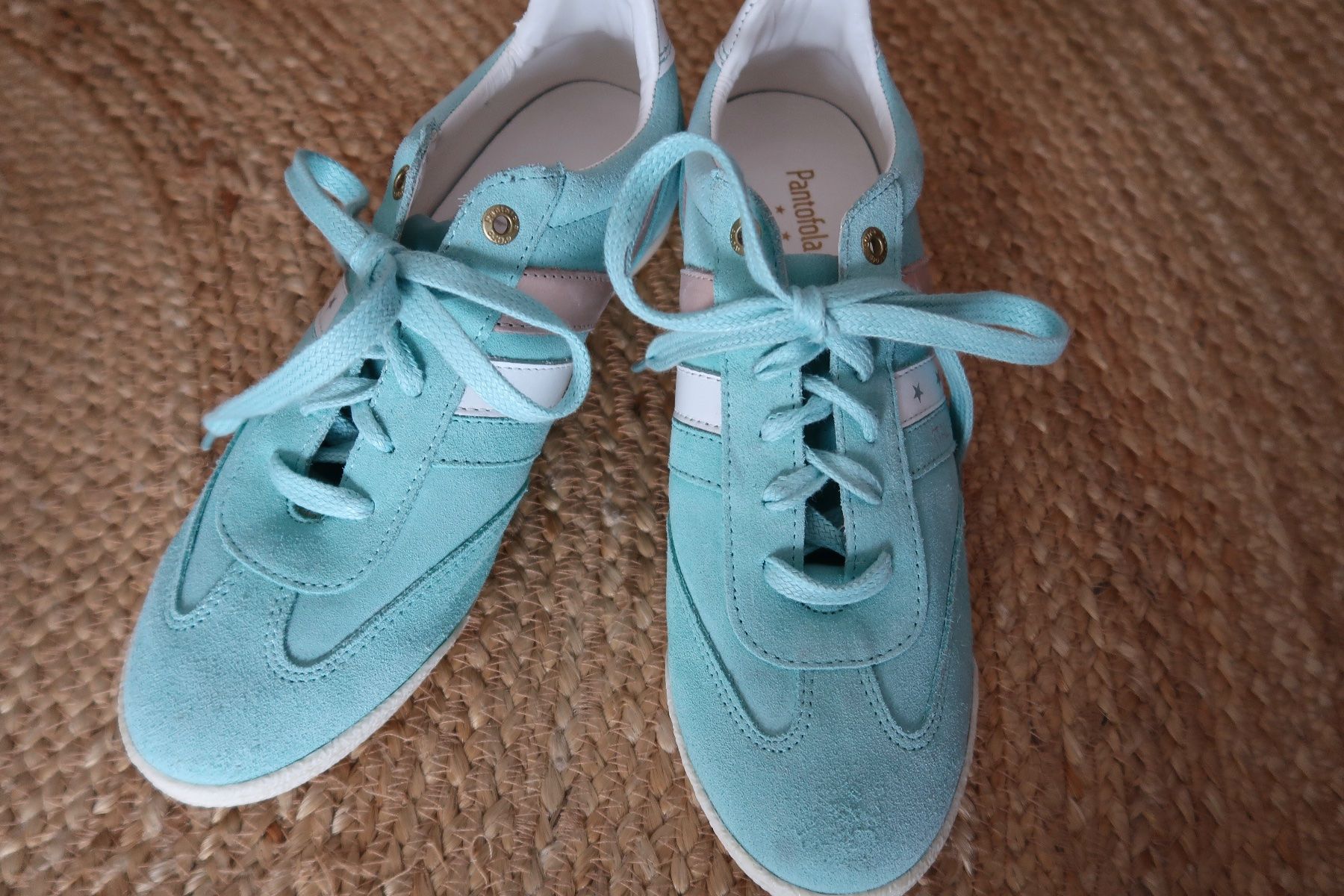 Scarpe da donna: Baskets Pantofola d'Oro turquoise - 39 – Nuovo (secondo la descrizione) da Lausanne venduto da Etoile96 2