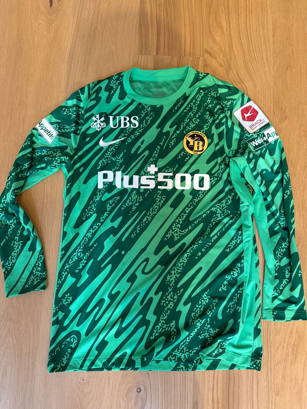 Young Boys Canottiere & Pantaloni: Best Player Trikot Marvin Keller BSC YB – Usato da Hindelbank venduto da m-see